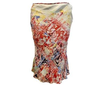 Jean paul gaultier 1995 Erotic comic skirt